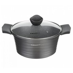 Кастрюля графит 6,1л ф28см с/кр а/пр КТ-АЛ02-К28 Katun