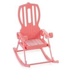 Кресло- качалка "Маленькая принцесса", цвет: розовый Огонёк