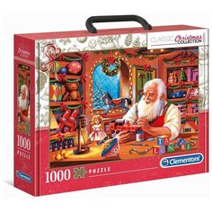 Пазл Clementoni 1000 деталей: Санта Клаус