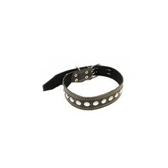 Ошейник Геогазтехнология кожаный на синтепоне (№45, )