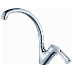 DIADONNA D80441122, Смеситель для кухни (высокий излив, боковая ручка, керамический картридж диаметр 40 мм, латунь)