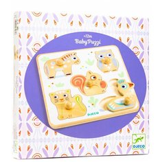 Рамка-вкладыш DJECO Пуззи (06107), 5 дет.