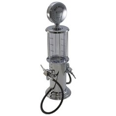 Диспенсер для напитков Эврика Бензоколонка 2 пистолета серебристый