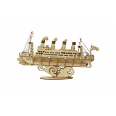 3D деревянный конструктор Robotime Круизный корабль
