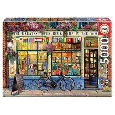 Пазл "Книжный магазин" (5000 деталей) Educa