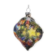 Украшение елочное "Гномики у елки", 7x1,5x8 см Феникс Present