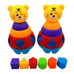 Пирамидка-сортер "Тигренок" Наша Игрушка