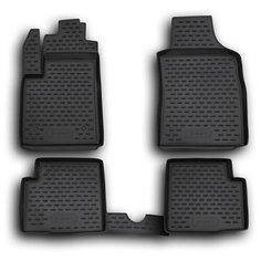 Коврики в салон FIAT 500 08/2008->, 4 шт. (полиуретан) Element