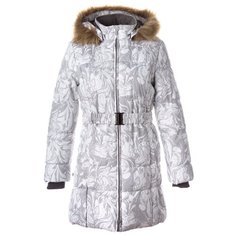 Куртка Huppa Yacaranda размер 140, 11320 белый с принтом