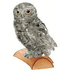 3D-пазл Crystal Puzzle Дымчатая сова (90147), 42 дет.