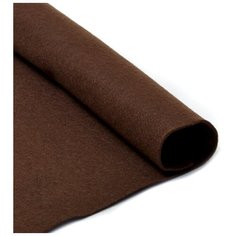 Фетр в рулоне мягкий "IDEAL", цвет: 687 коричневый, 1 мм, 100 см х 5 м