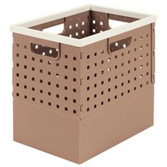 Iseto Корзина универсальная I-316-2 26 х 26.1 х 19.3 см brown