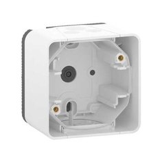 Коробка наружного монтажа Schneider ElectricMUR39911, белый