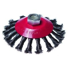 Щетка-крацовка Hobbi "Тарелка", для УШМ, М14, 100 мм