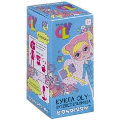 Набор игровой "Куколка OLY- путешественница в розовом платье с аксессуарами Bondibon