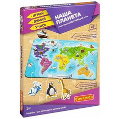 Настольная магнитная игра "Наша планета Bondibon