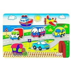 Рамка - вкладыш "Транспорт Djeco