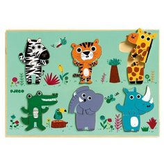 Рамка- вкладыш "Куку кроко Djeco