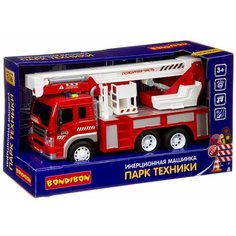 Модель "Инерционная машинка "Парк техники. Пожарная машина Bondibon