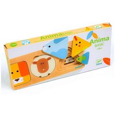 Рамка- вкладыш "Животные Djeco