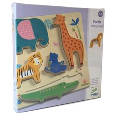 Рамка - вкладыш "Джунгли Djeco