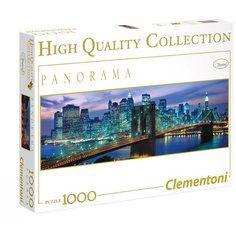 Пазл Clementoni High Quality Collection Panorama Нью Йорк. Бруклинский мост (39209), 1000 дет.