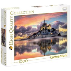 Пазл Clementoni High Quality Collection Остров Сан-Мишель на закате (39367), 1000 дет.