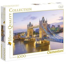 Пазл Clementoni High Quality Collection Мост Бридж Тауэр (39022), 1000 дет.