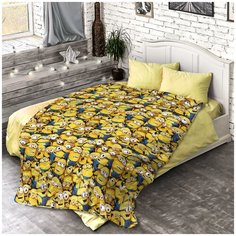 Покрывало стеганое Непоседа Миньоны 145х200