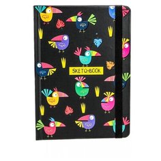 Скетчбук Проф-Пресс Туканы 21 х 14.8 см (A5), 80 л.