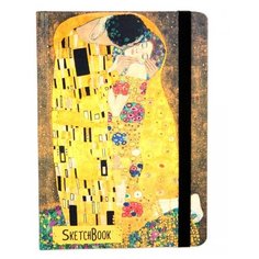 Скетчбук Проф-Пресс Густав Климт Поцелуй 20.2 х 14.5 см, , 80 л.