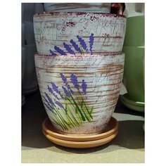 Кашпо с подставкой, 1,4 литра Белхудожкерамика