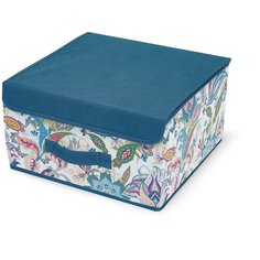 Кофр для хранения синий с рисунком, 30х30х16 см HM- A-12-4-2 Hausmann