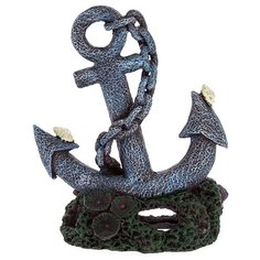 Фигурка для аквариума Prime Якорь 5х4х6.5 см серый/зеленый P.R.I.M.E.