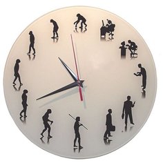 Античасы "Эволюция", стеклянные Эврика