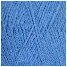 Набор пряжи для вязания "Джинсовый ряд", 100 г, 250 м, 10 мотков, цвет голубой меланж Пехорка