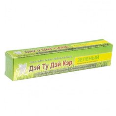 Зубная паста Day2Day Зеленая аюрведическая, 100 г