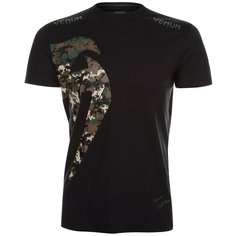 Футболка Venum Giant Tshirt Black/Jungle Camo& L