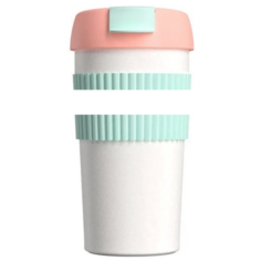 Термокружка Xiaomi Kiss Kiss Fish Rainbow (490ml) Pink mint