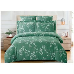 Постельное белье Cleo "Cotton Jacquard" сатин-жаккард; арт: CJ-11; размер Семейный 4 наволочки