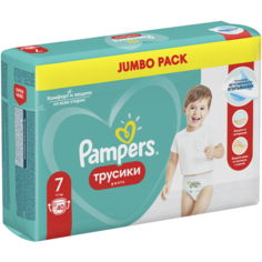 Pampers трусики Pants 7 (17+ кг), 40 шт.