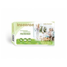 Inseense пеленки одноразовые Daily Comfort 60х40см, 30 шт.