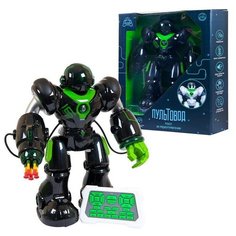 Робот на радиоуправлении JUNFA Пультовод свет, звук, движение, с русским озвучанием, в коробке, 42х4