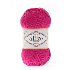 Пряжа Alize "Cotton Gold Hobby", 165 метров, 5 мотков по 50 грамм, цвет: 149 фуксия