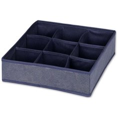 Органайзер Hausmann Blue Line, синий, 9 ячеек, 30 х 30 х 9 см