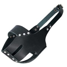 Намордник кожаный №4 (универсальный), 580 мм Gamma