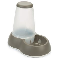 Миска-дозатор для корма "Beeztees", цвет: серый, 3 л