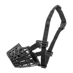 Намордник пластиковый ZооM "№2" (бордер- колли), цвет: черный, 17 см Дарэлл