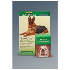 Кровоостанавливающая пудра Bio-Groom "Sure Clot", для кошек, собак и птиц, 14,8 мл