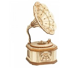 3D деревянный конструктор Robotime Граммофон